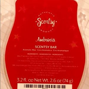 Ambrosia Scentsy bar